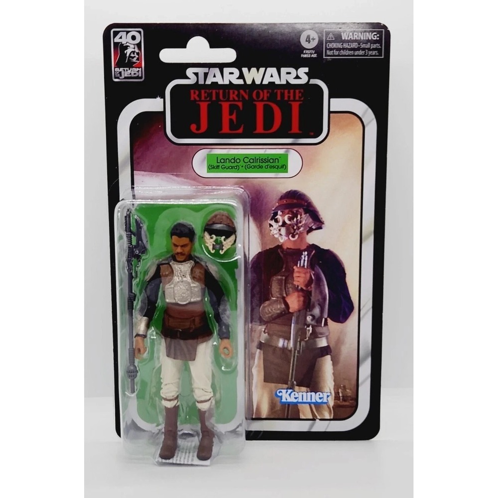 Star Wars Return of the Jedi Lando Calrissian Skiff Guard 6" Action Fig. Hasbro
